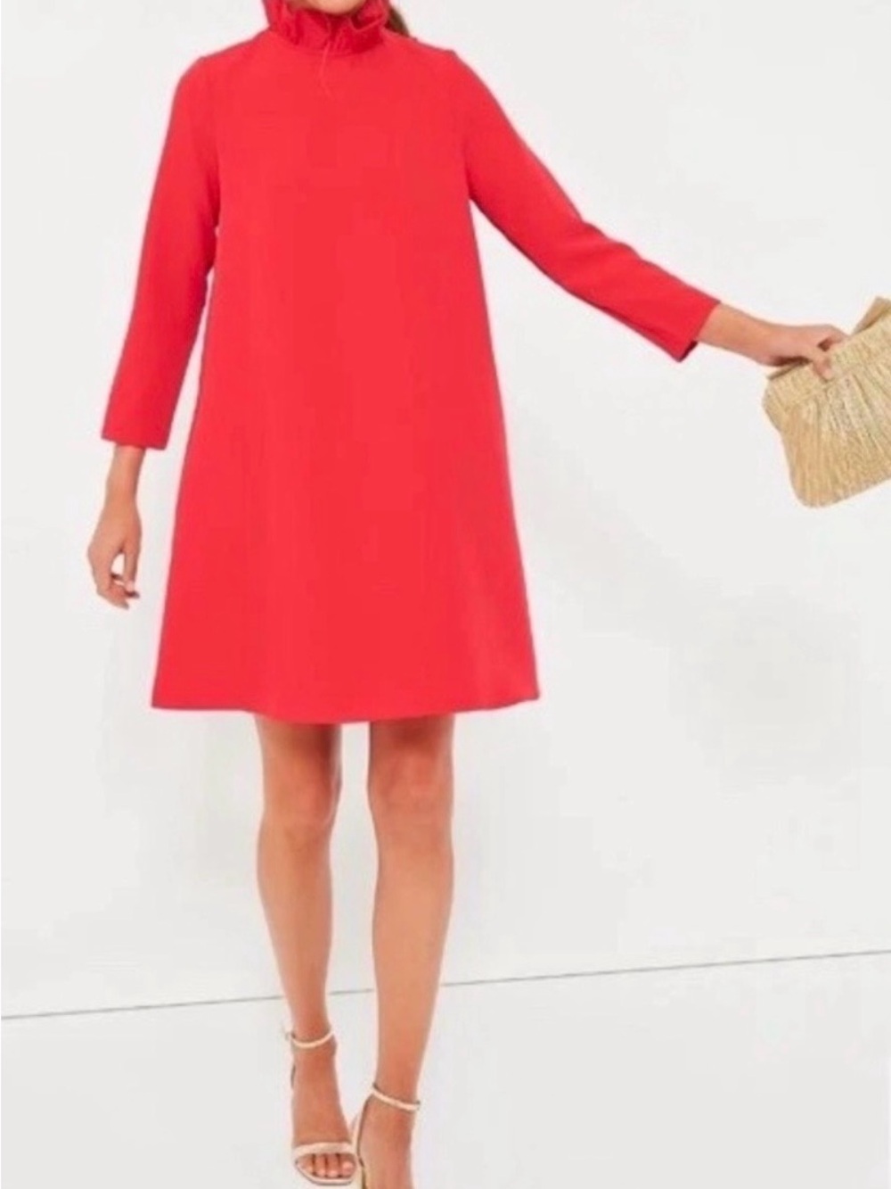 Tuckernuck Daphne Mini Dress in Poppy Red